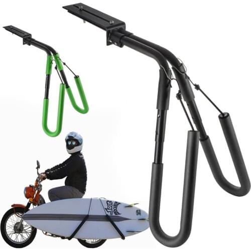 Motorcycle Surfboard Rack Wakeboard Motor Bike Holder Surfing Carrier Mount To Seat Post Surfboard Holder Accessories
