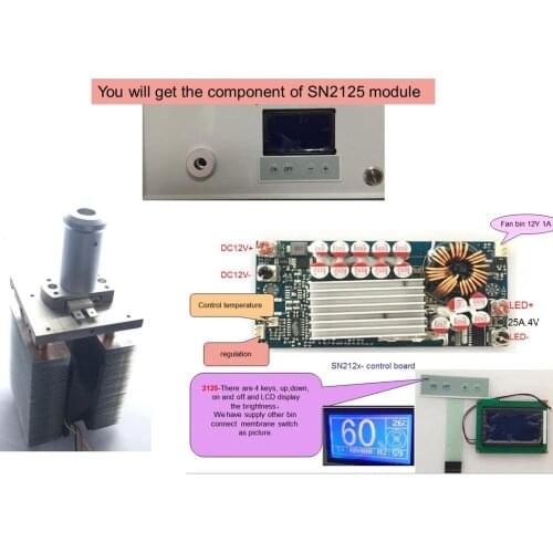 Endoscope LED light source 120W fiber lighting laparoscopy light source phlatlight cbt140 controller keyboard LCD display SN2125