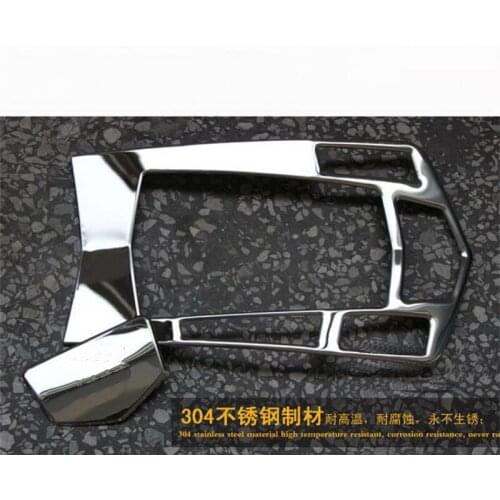 Tonlinker 2 PCS Car styling Stainless steel stalls panel Decorative light box cover fit for CADILAC SRX accessories