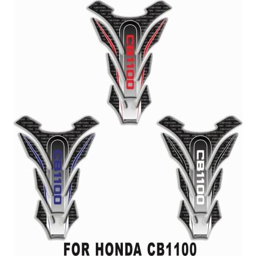 High Quality For Honda CB1000 cb1000 CB 1000 With LOGO 3D Motorcycle Reflective Fuel Tank Pad Protective Stickers Decals Pair