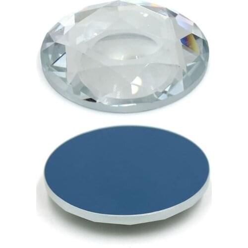 1PC Crystal Eyelash Glue Adhesive Holder Pad Reuseable Round Eyelash Extension Glue Pallet Tray Make Up Tools