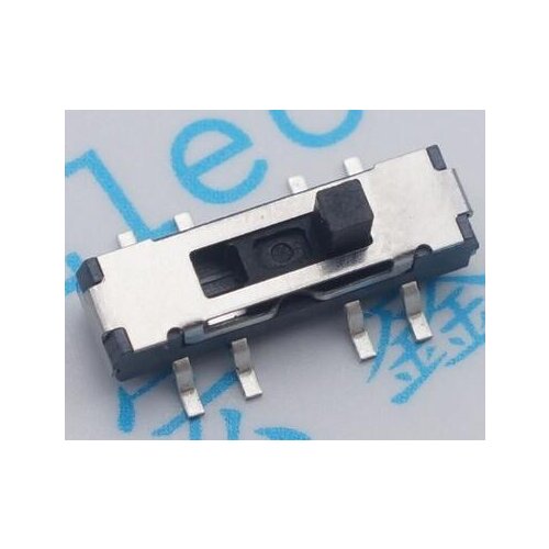 10PCS Toggle Switches The eight foot line three MSS23D19 eight foot three miniature toggle switch vertical SMD 2P3T 2MM handle