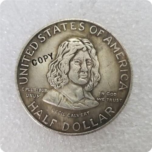 1934 Maryland Commemorative Half Dollar COPY commemorative coins-replica coins medal coins collectibles