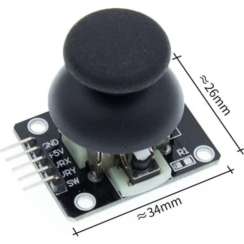 50PCS KY-023 PS2 Game Joystick Axis Sensor Module for DIY Starter Kit