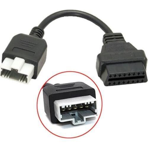 For Honda 5pin Adapter To 16pin Obd2/obdii For Honda 5 Pin To 16 Pin Female Connector Diagnostic Tool Extension Cable