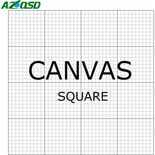 Diamond Embroidery Canvas Diamond Painting Blank Canvas With Glue Empty Canvas With Markings Grid Adhesive Accessories No Drills