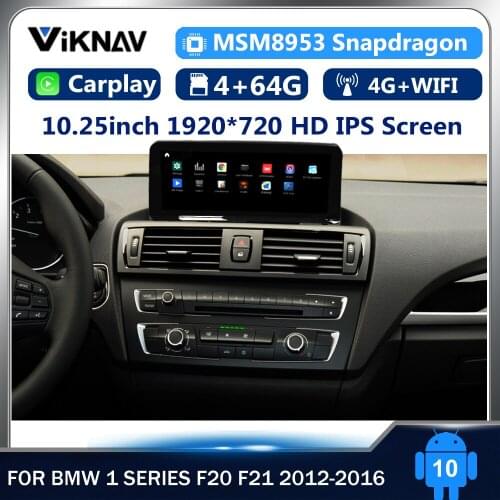 Android 10 snapdragon car Radio GPS for BMW 1 series F21 F23 2 Series F23 2011-2016 GPS Navi car stereo autoradio DVD Player
