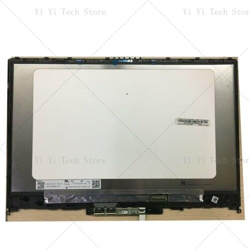 For Lenovo IdeaPad C340-14IWL C340-14 81N40087FR lcd screen touch digitizer + bezel
