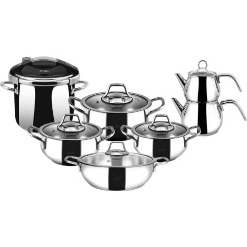 Sofia 13 Piece Steel Dowry Set