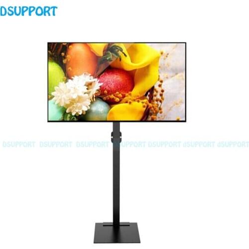 32-70 inch LCD LED Plasma Monitor TV Mount ST99 Floor Stand Tilt Swivel AD Display Wire Management