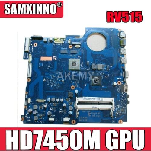 Akemy BA92-09430A BA92-09430B BA92-09429A BA41-01532A For Samsung NP-RV515 RV515 laptop motherboard HD7450M GPU DDR3