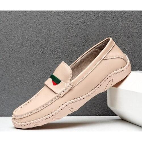 Men Shoes Genuine Leather Casual Comfortable Loafers Male Moccasins Breathable