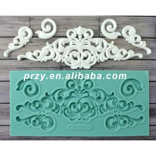Silicone Mold Set Monograms Crafts Decorating Fondant Silicone Mold Silica Gel Moulds Silicone Rubber for Cake Decorations PRZY
