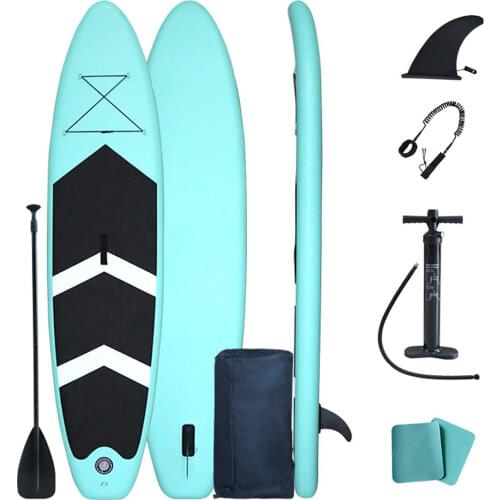 10.5ft Inflatable Stand Up Paddle Board Lightweight Surfboard with Sup Accessory Carry Bag Sup Board Longboard Wakeboard