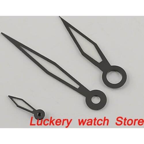 Parnis Black watch hand fit for 6497 6498 ST36 serial hand winding movement-Z02