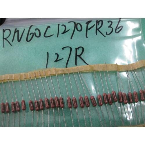 Original new 100% RN60C1270FR36 127R 1% 1/4W metal film resistor CMF-60 (Inductor)