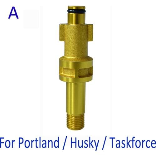 Snow Foam Lance Adapter Foam Cannon Adapter Soap Foam Gun Nozzle Connector for Portland Husky TaskForce High Pressure Washer