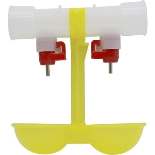 40 Chicken drinking cup Quail water bowls Double Hanging Cup Pheasant drink Chicken Tools Chicken glasses Cages Free shipping