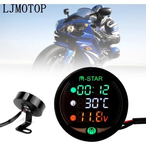 Night Vision Motorcycle Meter Time Temperature Voltage Table For BMW K1200R K1200R SPORT K1200S K1300 S/R/GT K1600 GT/GTL
