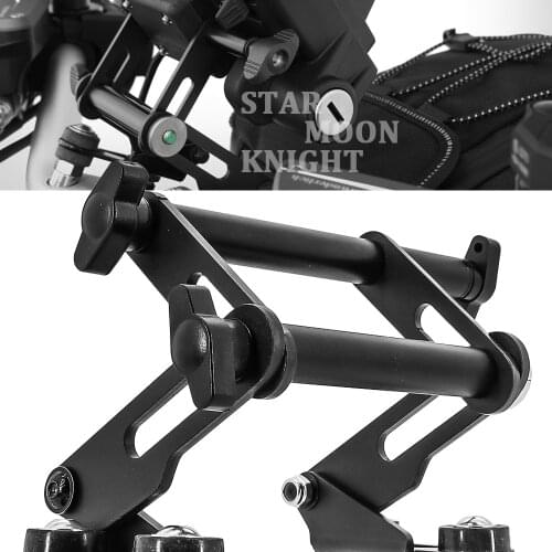 For BMW F900R F900XR S1000R F900 X R Motorcycle Adjustable Extend Stand Holder Phone Mobile GPS Plate Bracket Phone Holder