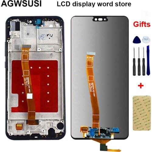 LCD For Huawei P20 lite Lcd Display Screen ANE-LX1 ANE-LX3 Touch Digitizer Sensor Glass Panel Assembly for HUAWEI Nova 3E Parts