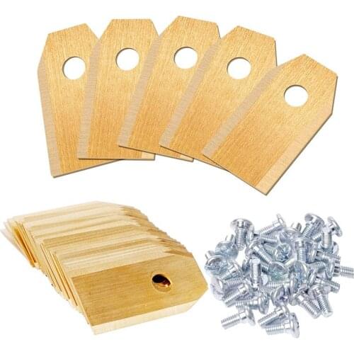 30PCS Tools Replacement Robotic Mower Blades, 0.75Mm Robotic Lawnmower Blades,Compatible With Husqvarna Auto-Mower