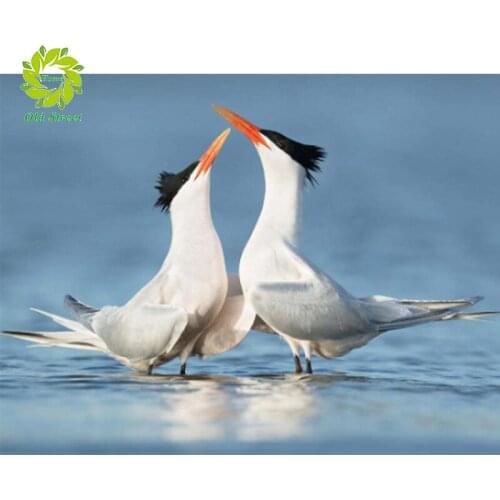 Old Street Diamond Painting pebble round Full Drill Square Animal 5D Diamond Embroidery Rhinestone Picture Diamond Mosaic Gift