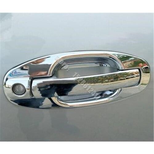Car styling for Huatai Classic/Old Santa Fe SUV 2006-2015 ABS Chrome Door handle Protective covering Cover Door Handle Bowl Trim