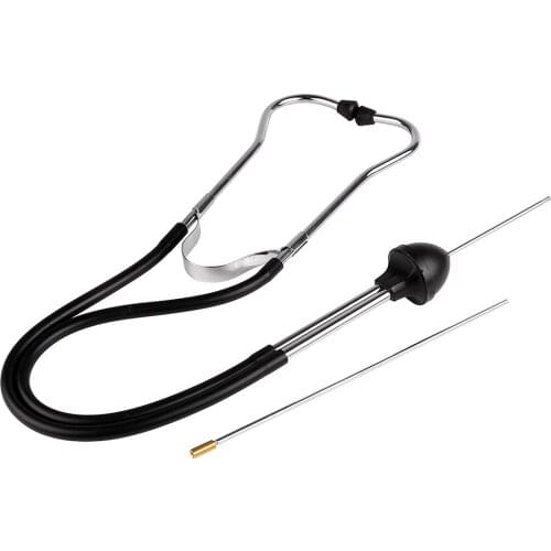 Universal Mechanics Auto Stethoscope Auto Mechanics Engine Cylinder Stethoscope Hearing Tool Auto Engine Tester Diagnostic Tool