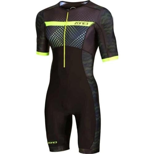 ZONE3 cycling clothing summer men short sleeves triathlon set ropa ciclismo road bike racing skinsuit bike apparel riding wear