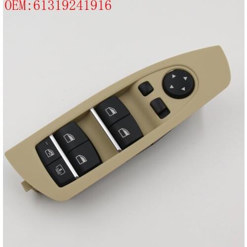 High Quality New 61319241916Electric Master Window Switch Power Window Switch For BMW F02 F04 730LI 740LI 750LI 760LI