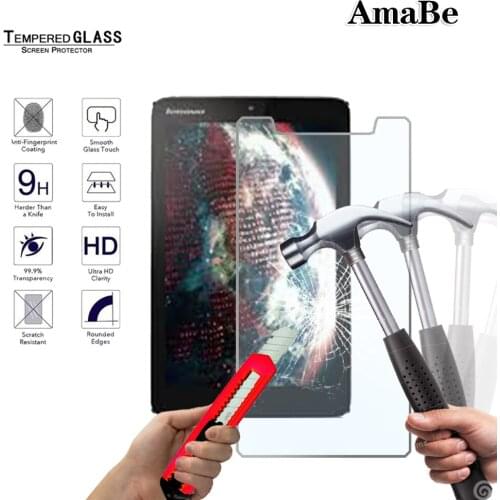 Tempered Glass Flim Screen Protector for Lenovo Miix 2 8.0"/Tab 2 A7-10 A7-10F A7-20 A7-30 7.0" Tablet Screen Protector Guard