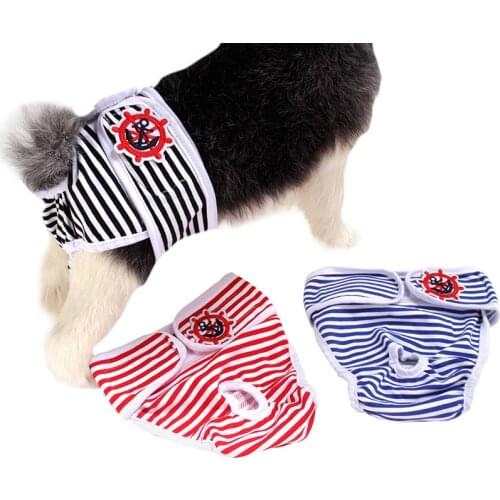 Female Pet Dog Reusable Sanitary Shorts Physiological Pants Menstruation Panties DO