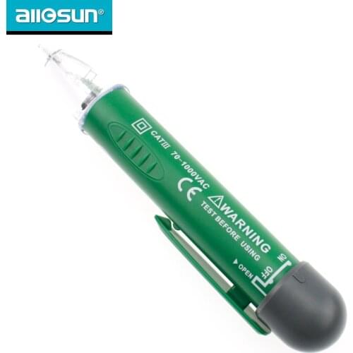 Non-Contact Voltage Tester 70-1000V AC Voltage Detector Blister Packaging LED Lights Voltage Measurement ALL SUN GK7