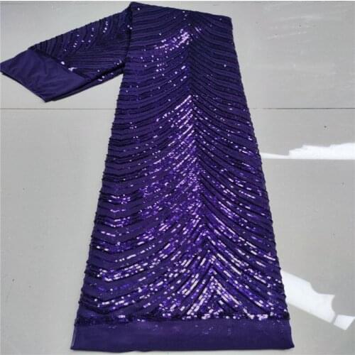 Purple African Lace Fabric For Wedding Dress 2021 green High Quality French Sequins Lace Fabric Fashion Nigerian Lace Fabrics