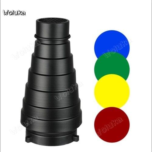 Godox conical snoot spotlight Studio flashlight Pig mouth Honeycomb photography light accessories Bao Rongkou X CD50 T08