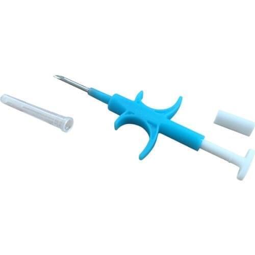 ICAR Free shipping 20PCS 1.4x8mm EM4305 FDX-B standard Animal lifetime tracking microchip transponder for vet with syring