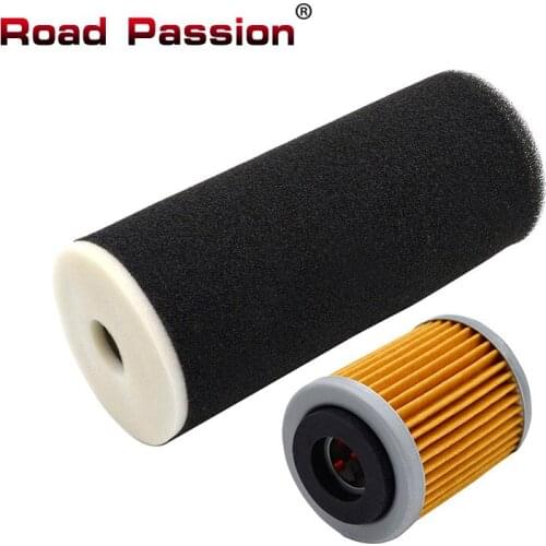 Road Passion Motorcycle Air Filter & Oil Filter Kit For YAMAHA Wolverine Raptor Big Bear 350 YFM350X YFM350R YFM350 YFM 350 R