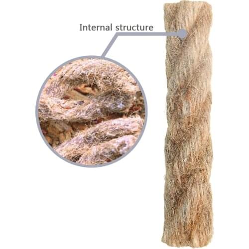 K1KA Lightweight Practical Camping Tinder Outdoor Hiking Lighter Fire Starter Hemp Rope Wick for Outdoor Waterproof