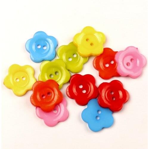 LF 50Pcs Mixed Acrylic Apple 22mm Sewing Buttons For Cloth Needlework Flatback Scrapbooking Crafts Decorative Diy Accessories