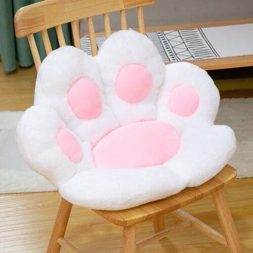 Cartoon Soft Paw Pillow Animal seat cushion Stuffed plush sofa Indoor Floor Home Chair Decor Thicken Tatami mat children Gifts