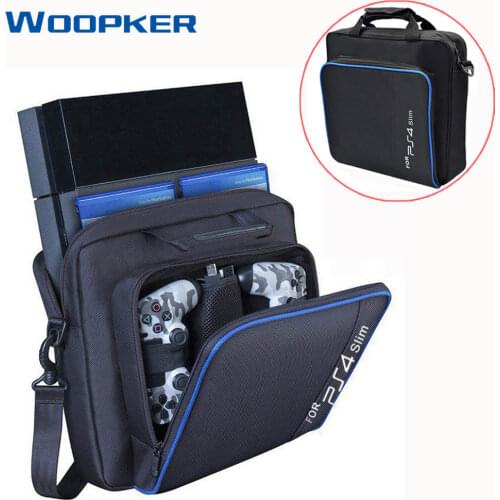 PS4 Storage Bag For Play Station 4/Slim/Pro Game Console Protect Shoulder Carry Bag Travel Storage Handbag