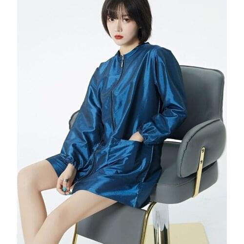 Hairdressing Groomer Uniform Pet Groomer Work Clothes Waterproof Overalls Anti-static Salon Apron Work Clothes for Dog Cat