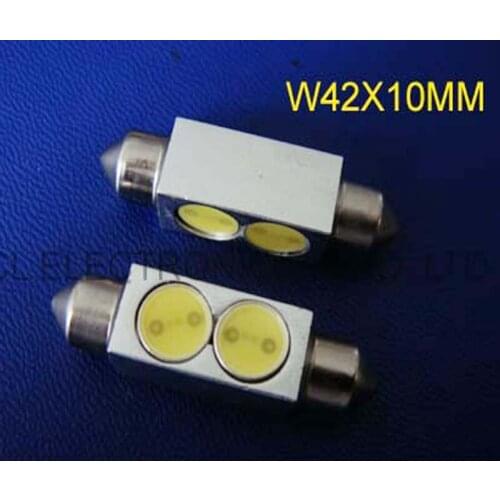 High Quality 42mm Festoon COB 2W DC12V LED Car Dome Reading Lights Auto Interior Lamps Super Bright Bulbs free shipping 5pcs/lot