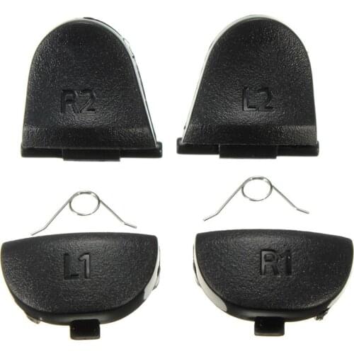 100 sets L1 R1 Trigger Buttons+ L2 R2 Trigger Buttons replacement+ Springs for Playstation 4 PS4 Controller