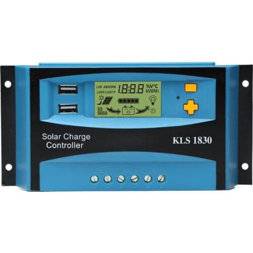 30A 40A Solar Controller LCD Screen Solar Controller KLS1830