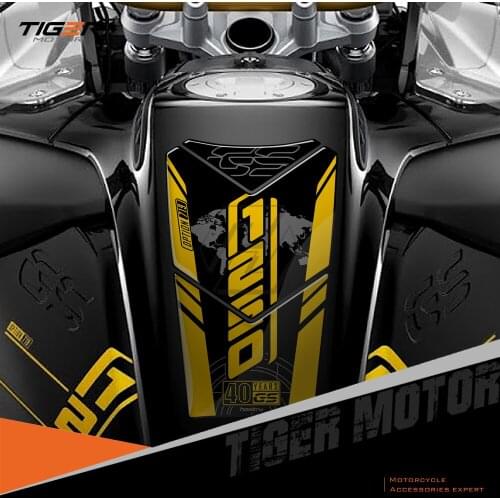 3D Resin Motorcycle Gas Tank Pad Protection Decal Case for BMW R1200GS R1250GS 2020 2021