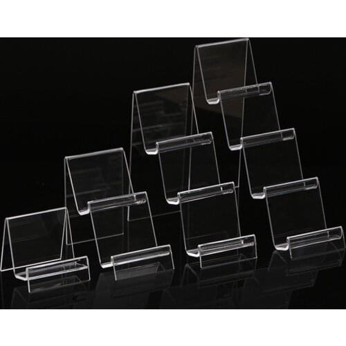 Acrylic Transparent Display Shelf Mobile book Wallet Glasses Rack Multilayers Cellphone Jewellery Display Packaging JU32303