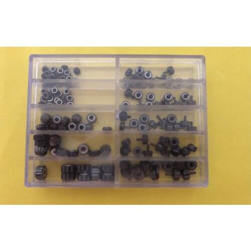 Free Shipping One Set Unique Black Copper Crowns Watch Brand New Watches for Parts Watch Repair Necessity