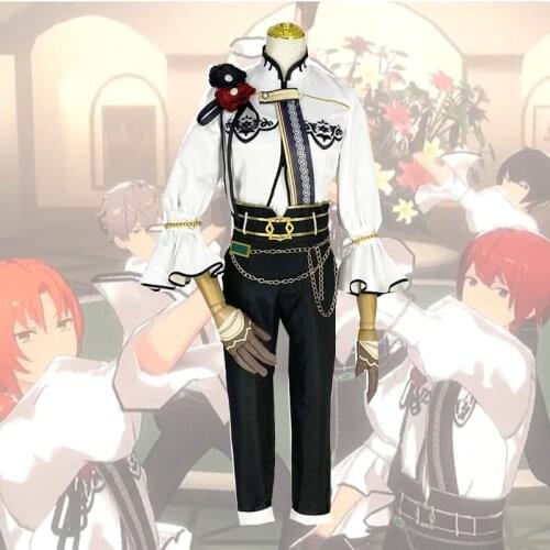 Game Ensemble Stars Knights Sakuma Ritsu Sena Izumi Tsukasa Leo Cosplay Costumes Fancy Party Suit Halloween Uniforms Custom Made